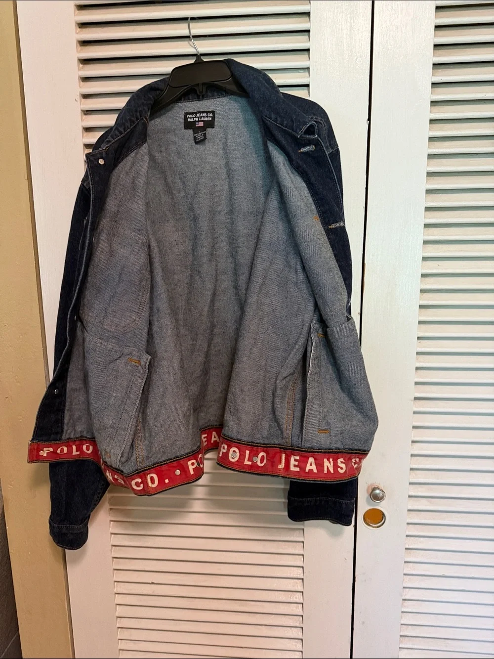 Polo by Ralph Lauren Dark Blue Denim Shirt Jacket
